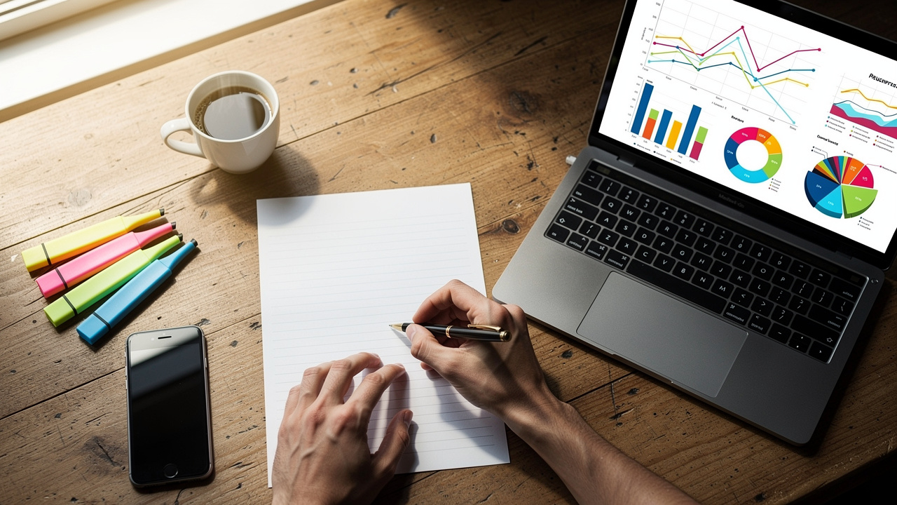Analyzing YouTube channel performance data and metrics