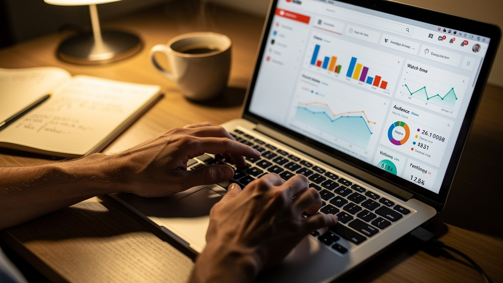 Analyzing YouTube analytics and performance metrics