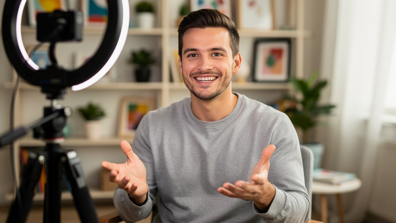 YouTube creator demonstrating authentic disclosure practices